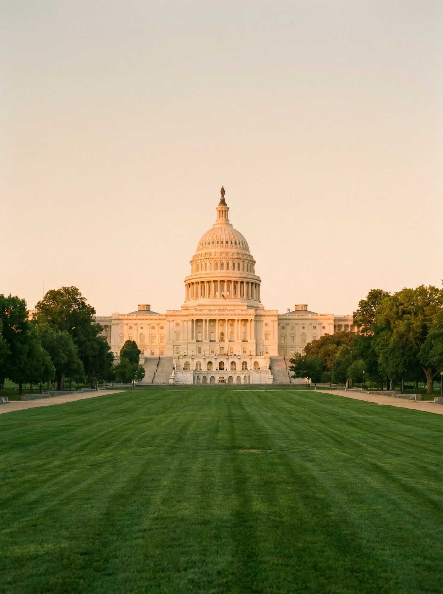U.S. Capitol building at golden hour — employment-based immigration
